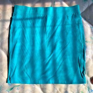 Forever 21 Teal Mini Skirt size M